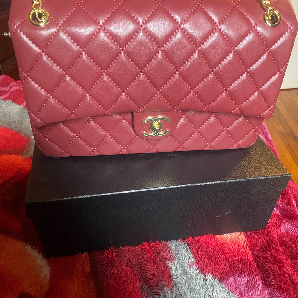INSPIRED Burgundy Bag
